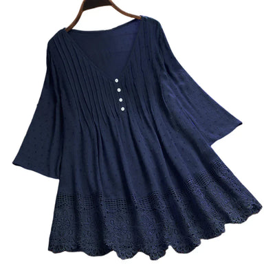 Nena | Stilfuld og Behagelig Blondebluse