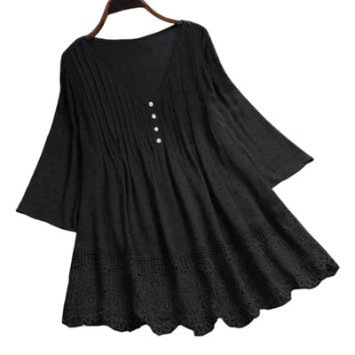 Nena | Stilfuld og Behagelig Blondebluse