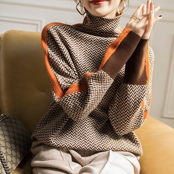 Emma | Stribet Sweater