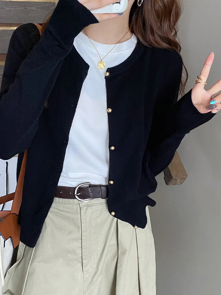 Jenny | Stilfuld Og Behagelig Cardigan Med Knapper