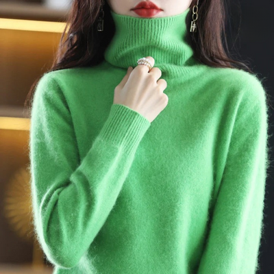 Grethe | Stilfuld Rullekrave Sweater