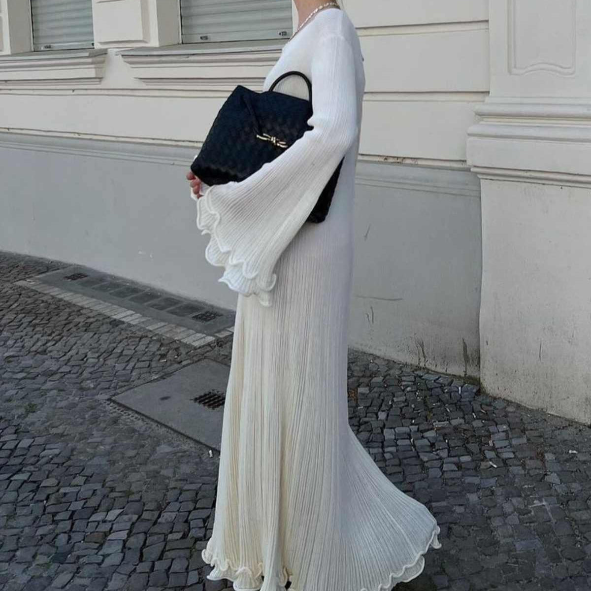 Karen | Elegant Og Komfortabel Strikkjole