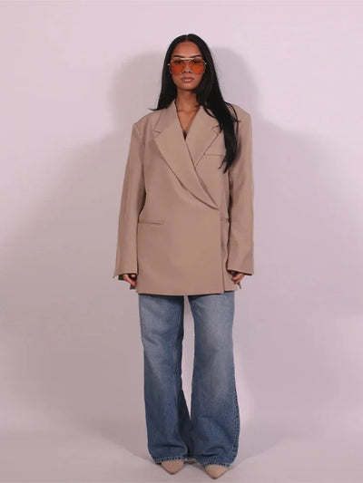 Grethe | Dame Sommerblazer Med Løs Pasform