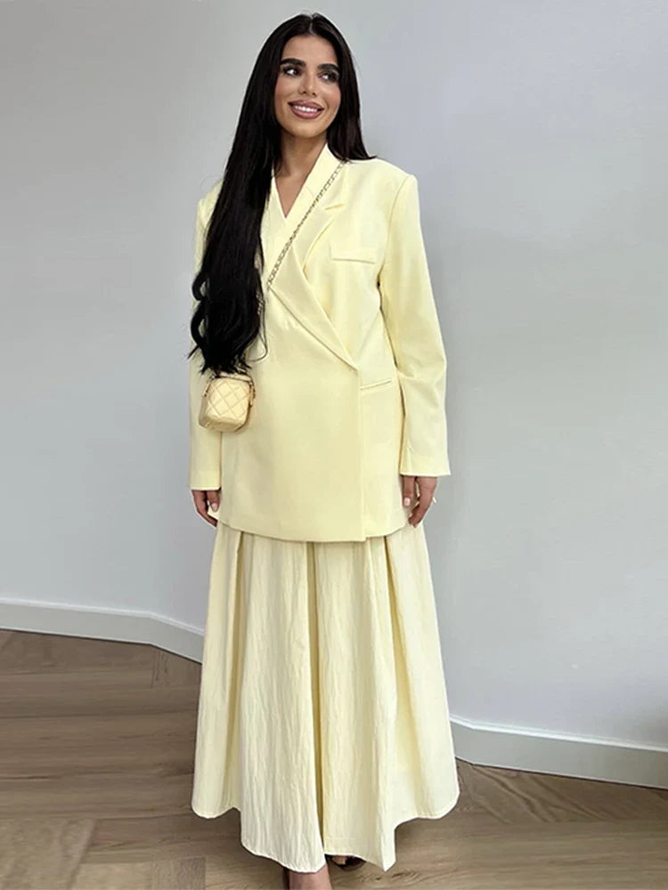 Grethe | Dame Sommerblazer Med Løs Pasform