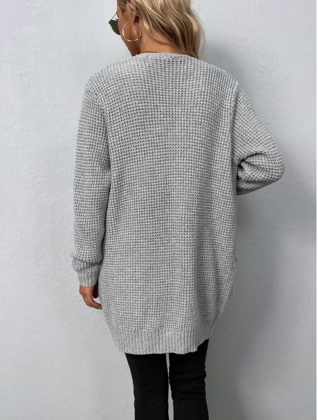 Kathrine | Elegant Og Stilfuld Strikket Cardigan