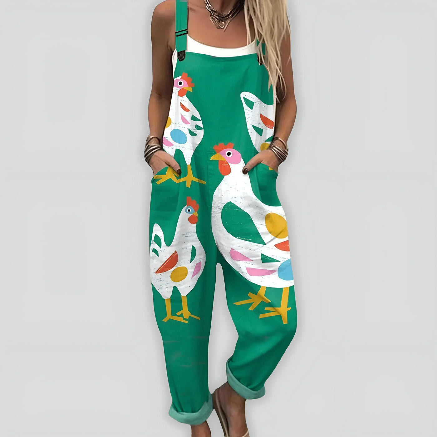 Anja | Komfortabel og Stilfuld Jumpsuit