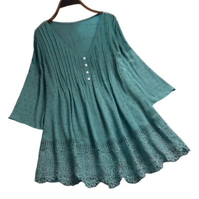 Nena | Stilfuld og Behagelig Blondebluse