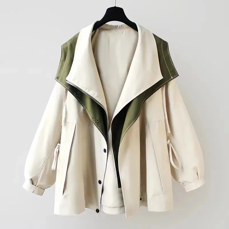 Lily | Stilfuld og Vandafvisende Trenchcoat