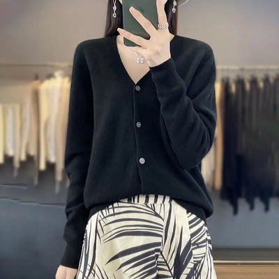 Christella | Elegant Og Behagelig Vintercardigan