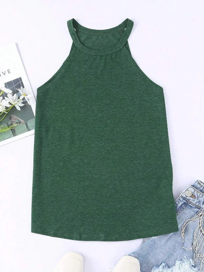 Barbar| Dame Sommer Casual Ærmeløs Tank Top