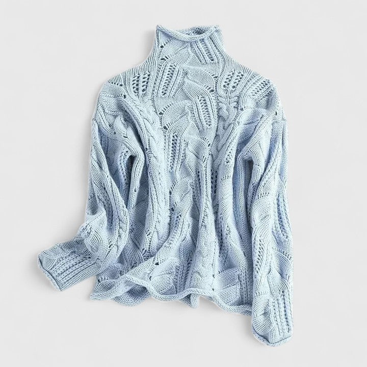 Liva – Strikket Rullekrave