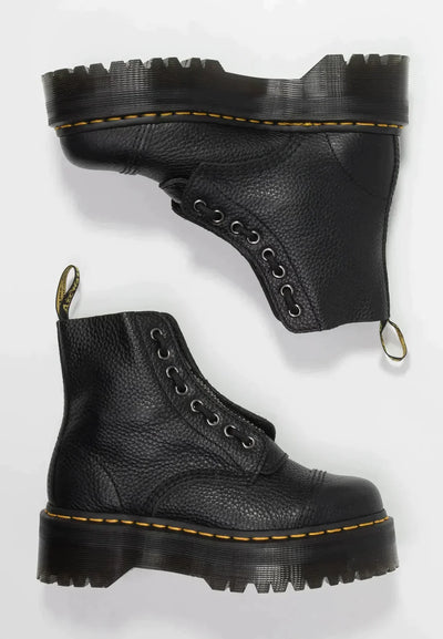Gry | Stilfulde Zip-Up Platform Støvler