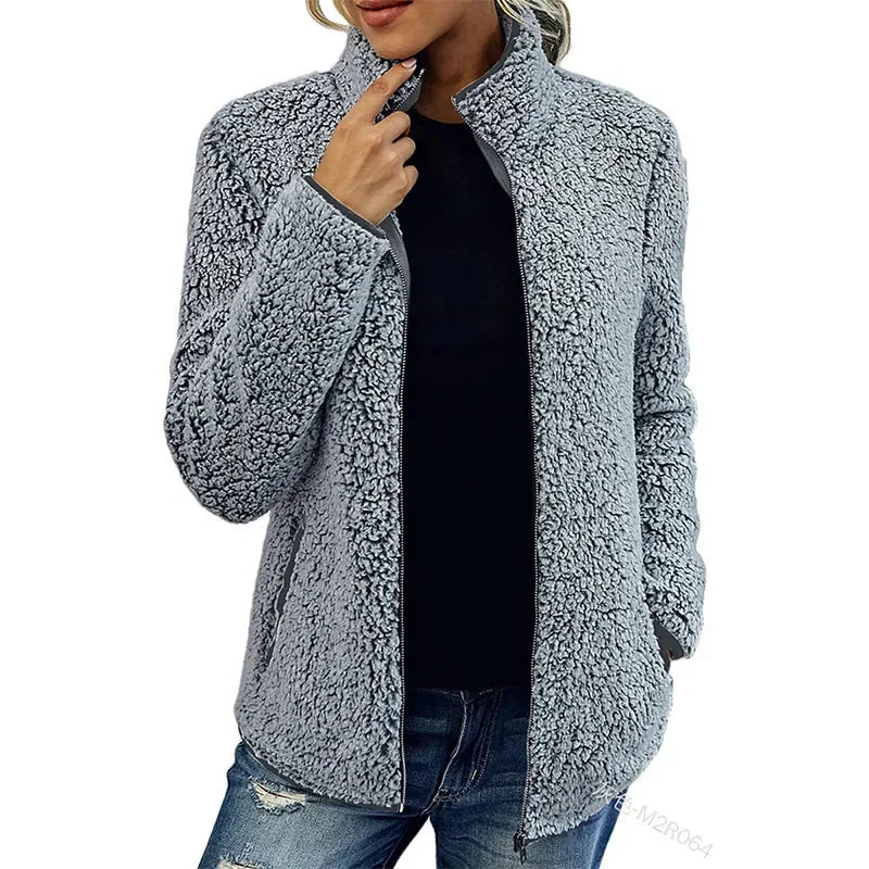 Roxane | Elegant Casual Fleecejakke