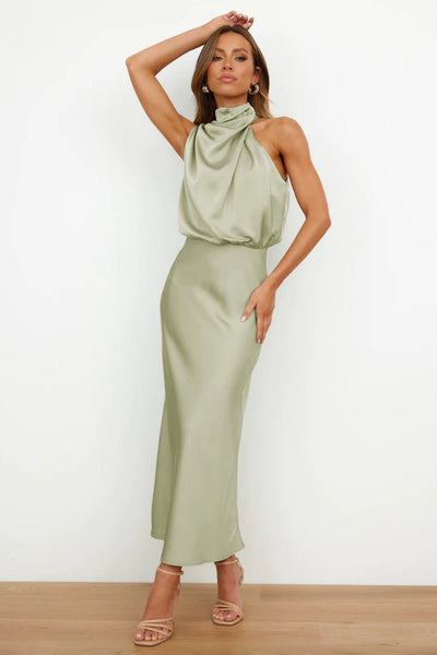 Josepha | Elegant Og Stilfuld Satinkjole
