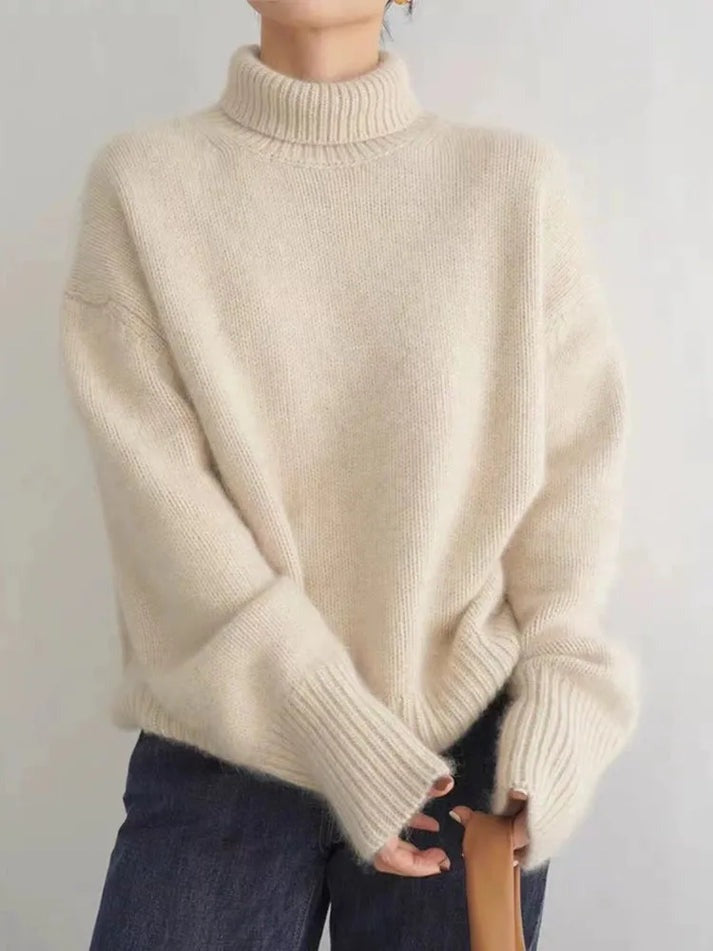 Frida | Stilfuld Oversized Turtleneck Sweater
