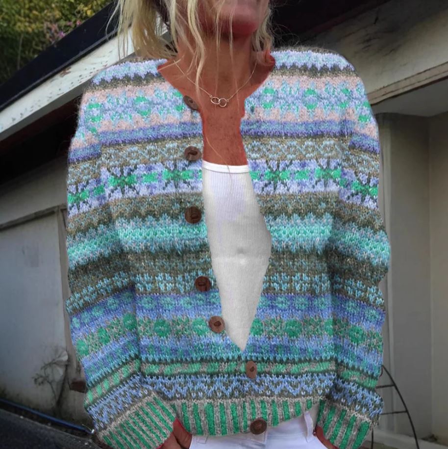 Lotti | Dame Boho-stil Cardigan