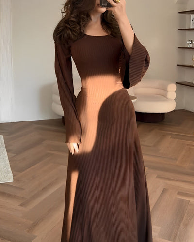 Judith | Elegant strikket maxikjole