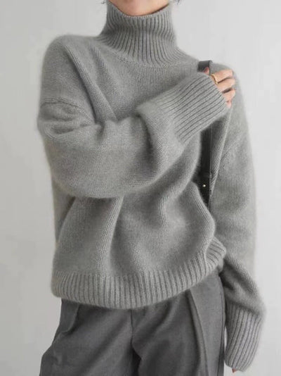 Frida | Stilfuld Oversized Turtleneck Sweater