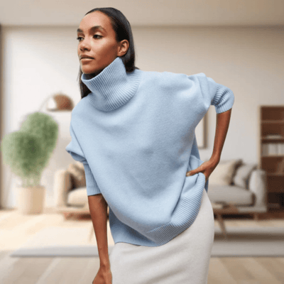 Line | Dame Rullekravesweater Til Vinter