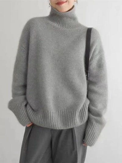 Frida | Stilfuld Oversized Turtleneck Sweater