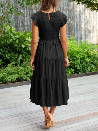Nikita | Behagelig Casual Midi-kjole