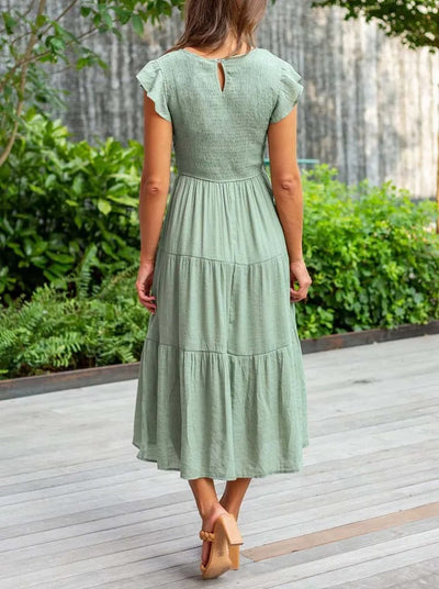Nikita | Behagelig Casual Midi-kjole