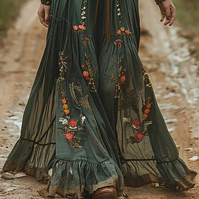 Agnes | Elegant Og Stilfuld Boho Maxikjole