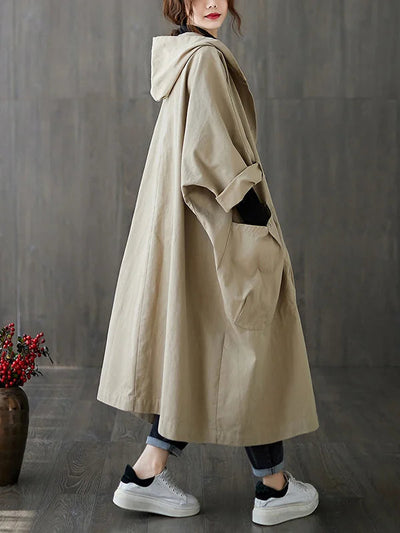 Dagmar | Elegant Og Stilfuld Vandtæt Trenchcoat