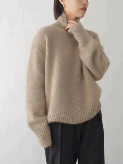 Frida | Stilfuld Oversized Turtleneck Sweater