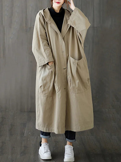 Dagmar | Elegant Og Stilfuld Vandtæt Trenchcoat