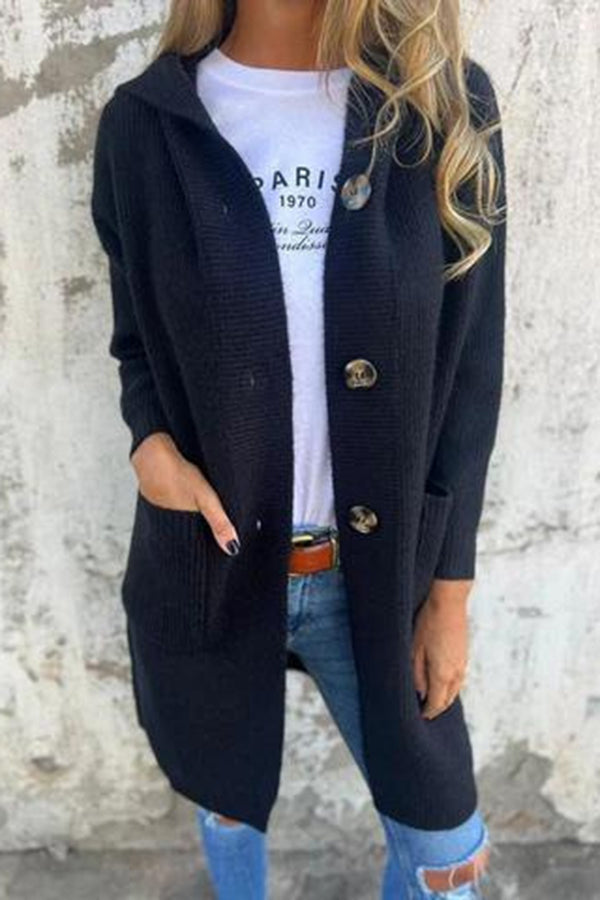 Charlotte | Casual Og Behagelig Hættetrøje-Cardigan