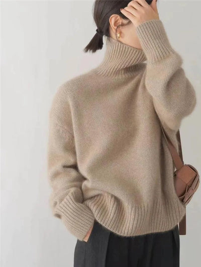 Frida | Stilfuld Oversized Turtleneck Sweater