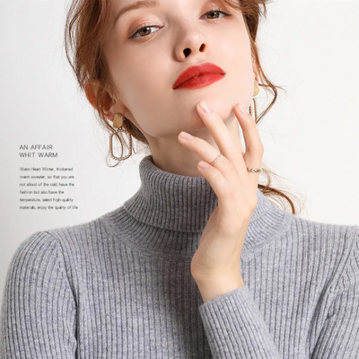 Gitte | Elegant Og Stilfuld Rullekravetrøje