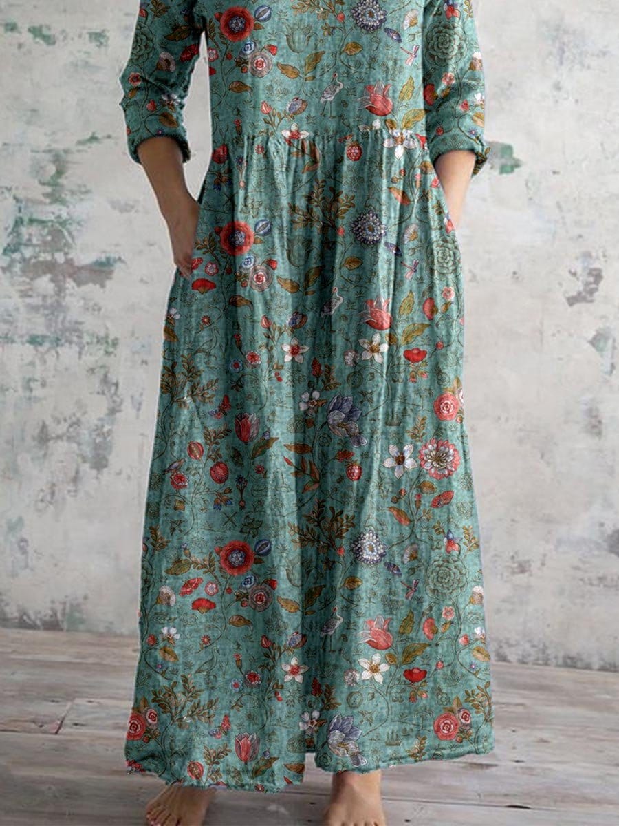 Stine | Stilfuld Casual Maxi-kjole