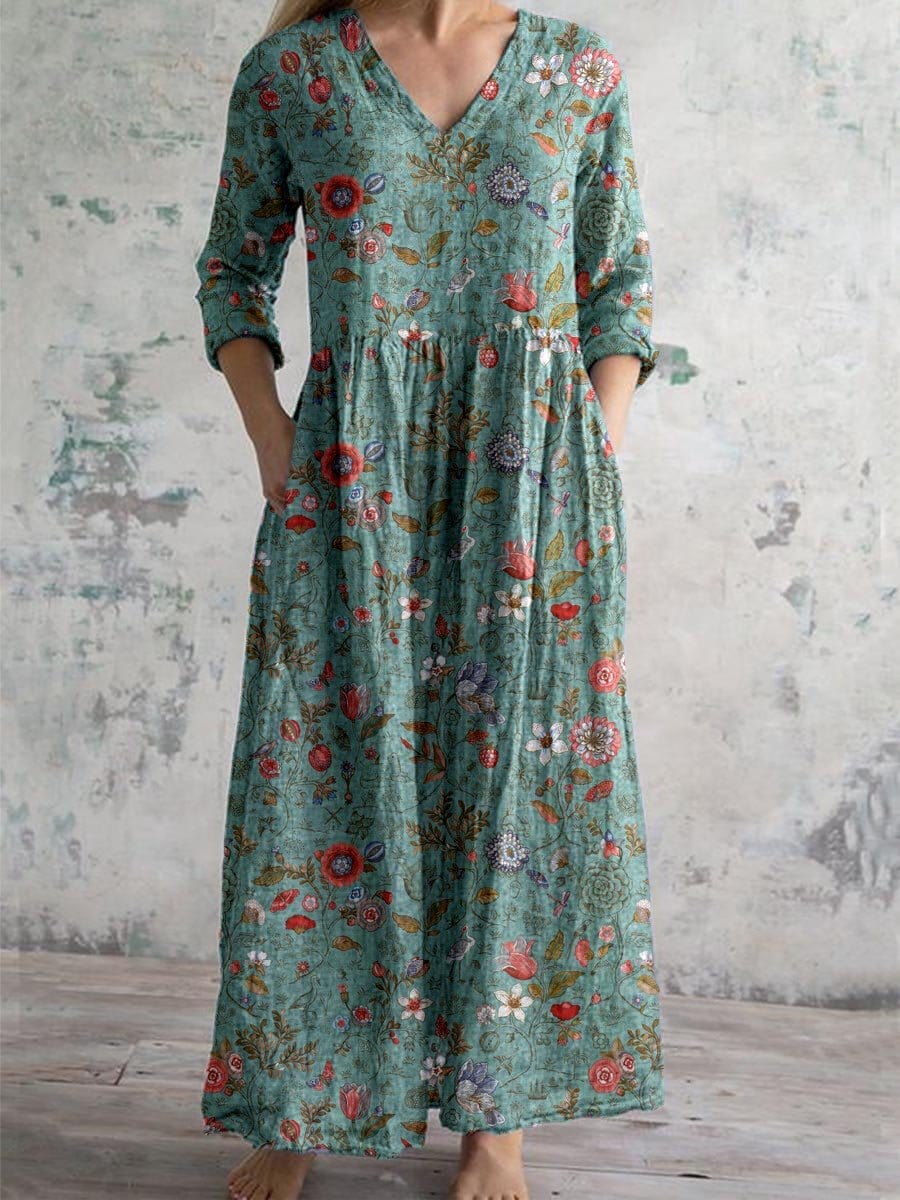 Stine | Stilfuld Casual Maxi-kjole