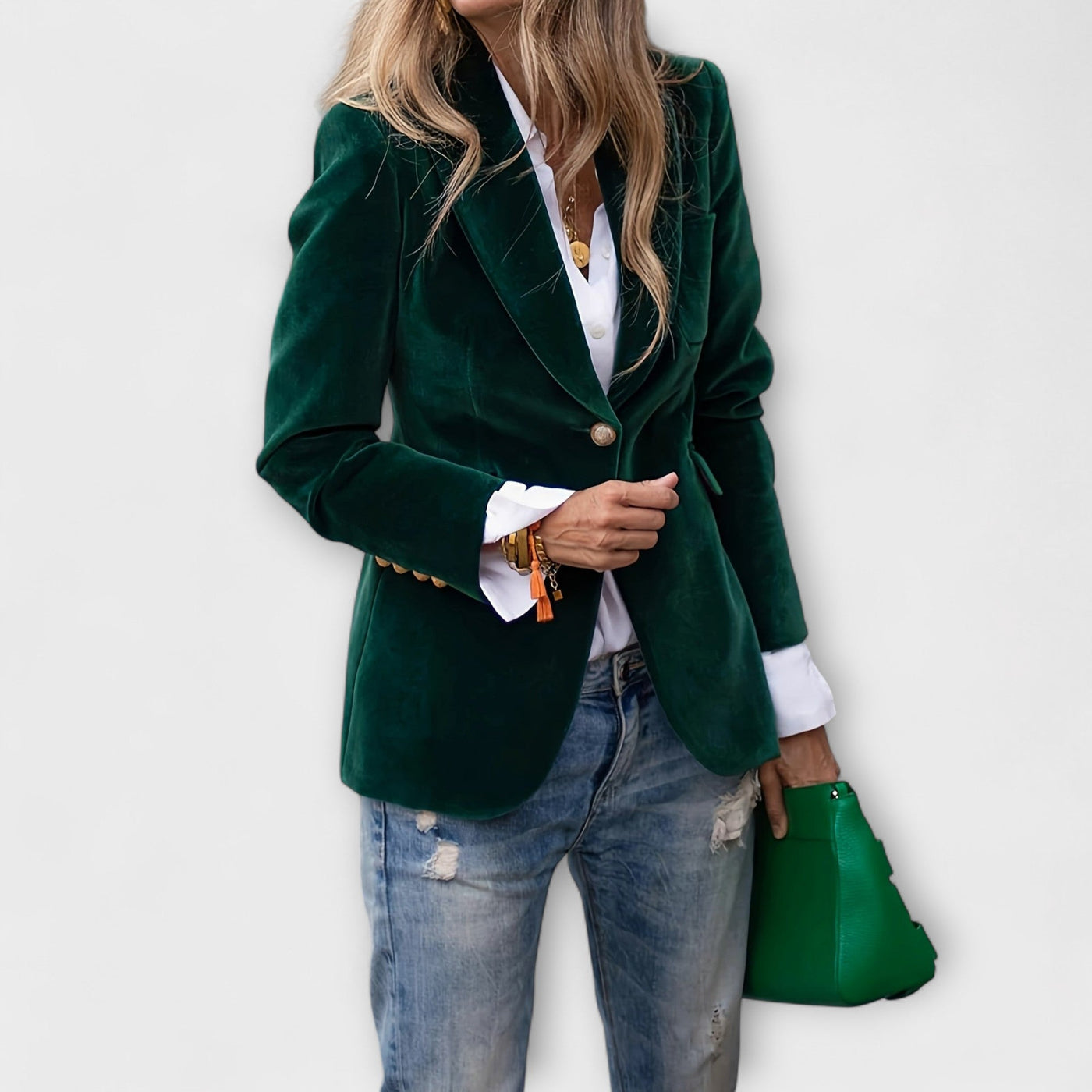 Marianne | Elegant Og Stilfuld Aftenblazer
