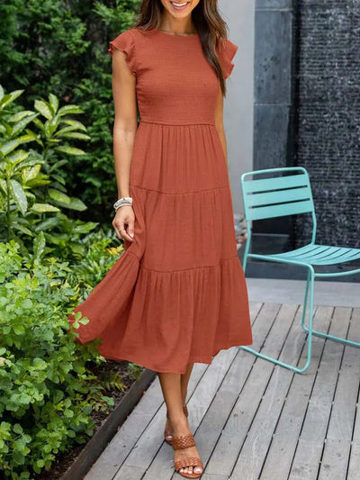 Nikita | Behagelig Casual Midi-kjole