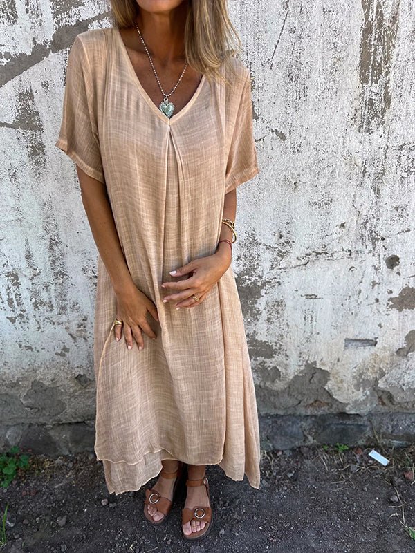 Nellie | Stilfuld Relaxed Maxi-kjole