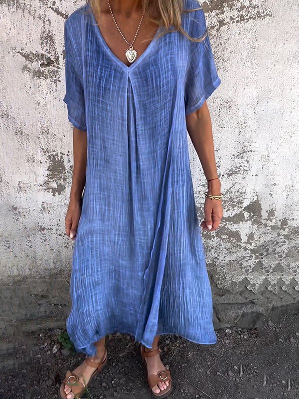 Nellie | Stilfuld Relaxed Maxi-kjole