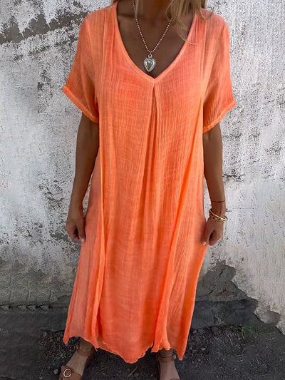 Nellie | Stilfuld Relaxed Maxi-kjole