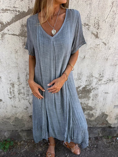 Nellie | Stilfuld Relaxed Maxi-kjole