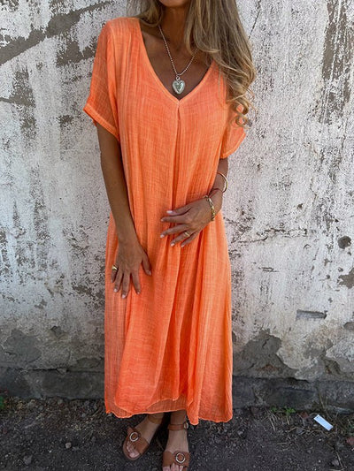 Nellie | Stilfuld Relaxed Maxi-kjole