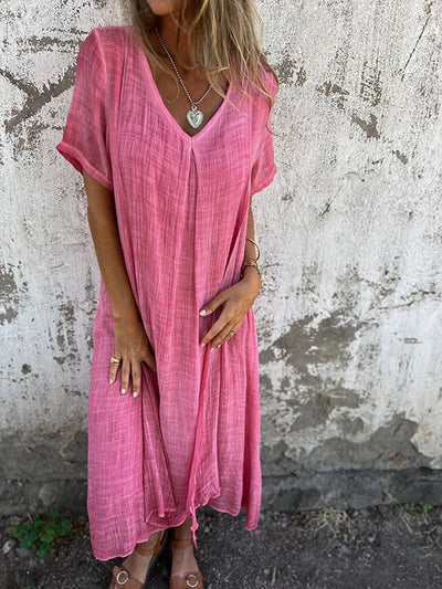 Nellie | Stilfuld Relaxed Maxi-kjole