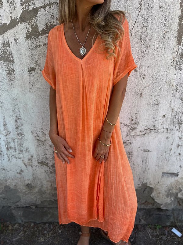 Nellie | Stilfuld Relaxed Maxi-kjole