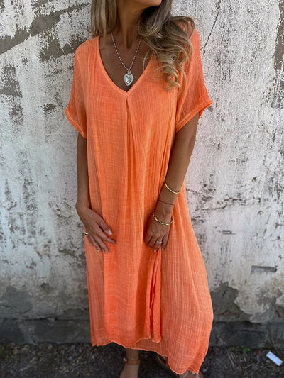 Nellie | Stilfuld Relaxed Maxi-kjole