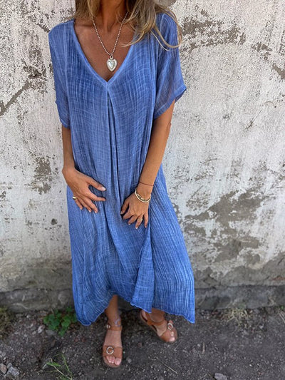 Nellie | Stilfuld Relaxed Maxi-kjole