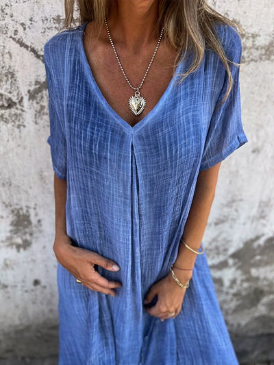 Nellie | Stilfuld Relaxed Maxi-kjole