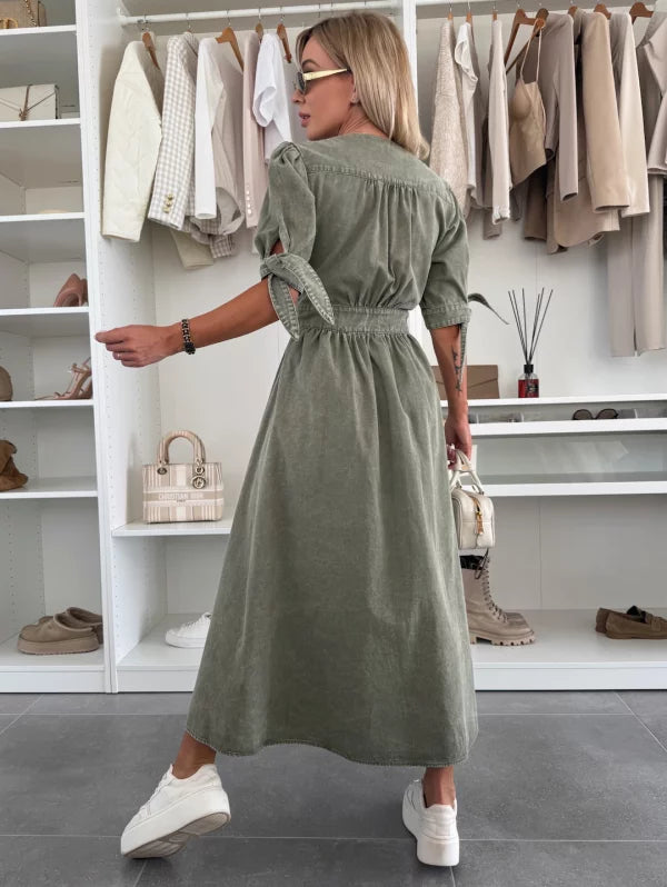 Helga | Strålende denimkjole
