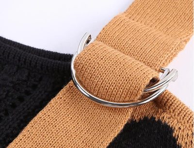 Jonna | Dame Leopardsweater Med Én Skulder