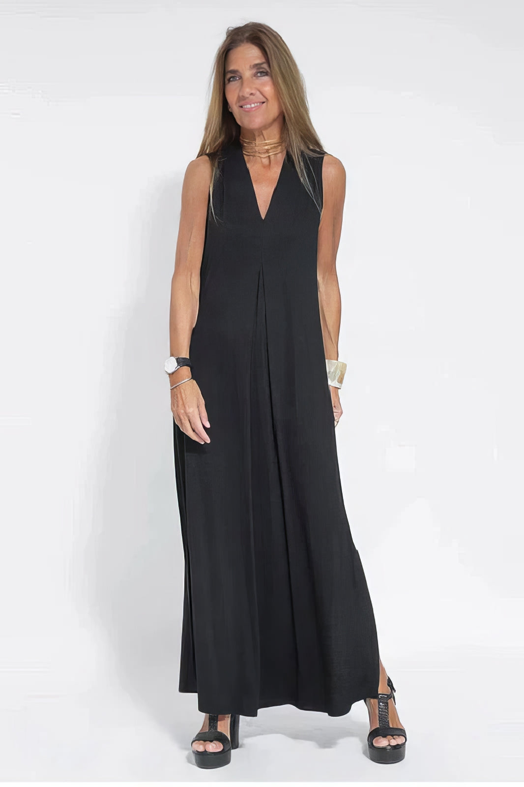 Mette | Elegant lang kjole